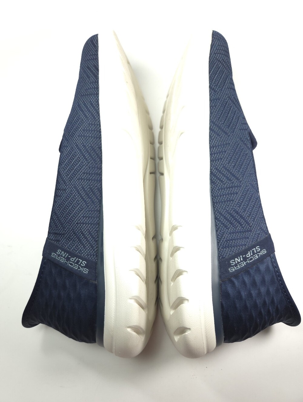 Skechers Slip‑ins On‑the‑GO Flex Astonish Navy Hands‑Free Walking Shoes Sz 8 - Picture 9 of 15